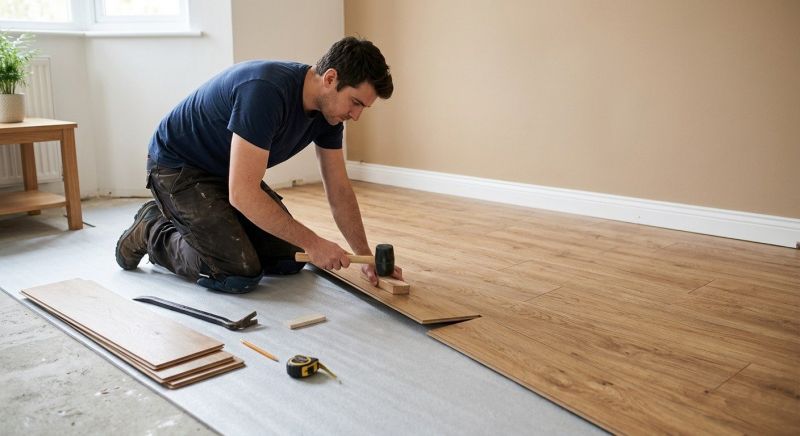 Laminate Floor Installation in Clay City, IN