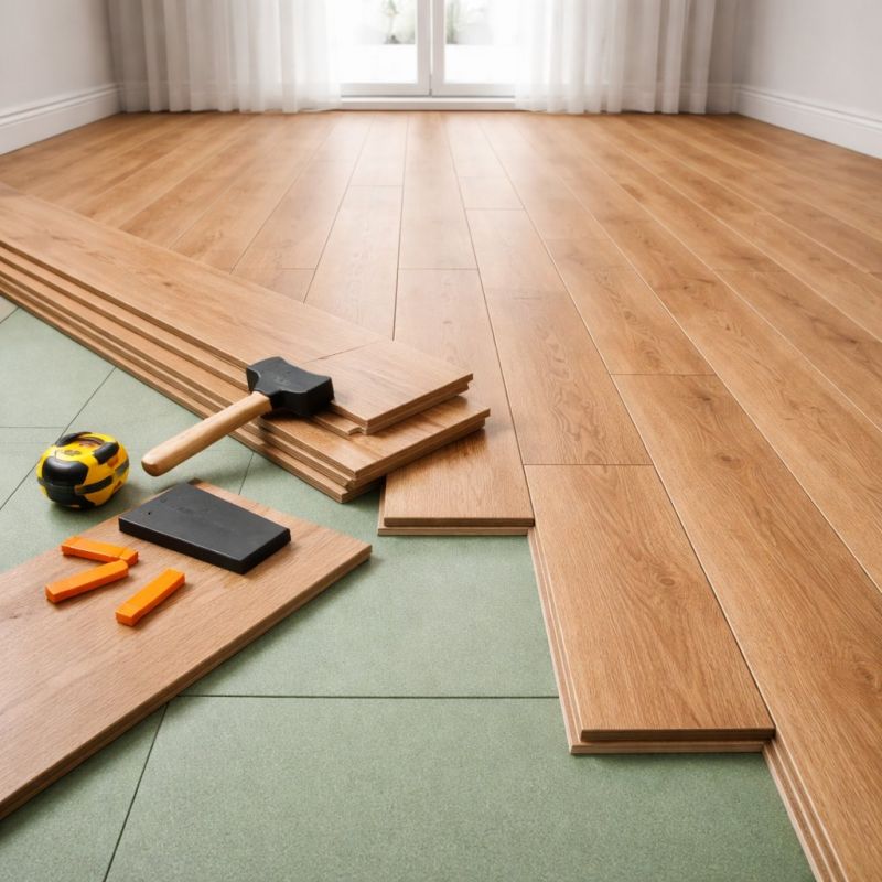 Laminate Floor Installation in Shelburn, IN