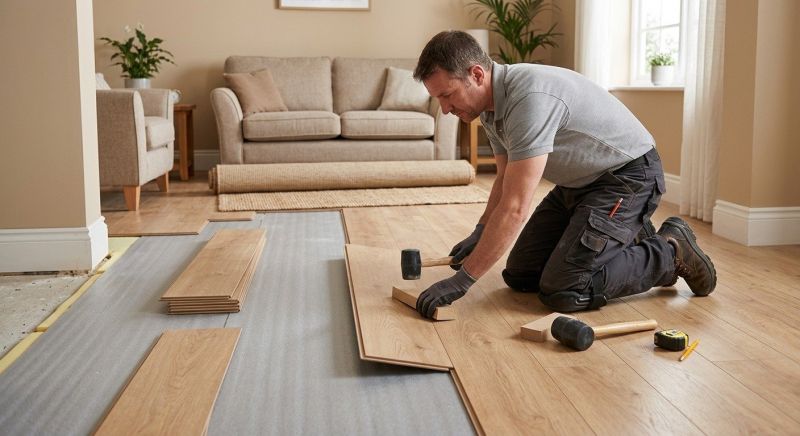 Laminate Floor Installation in Sullivan, IN