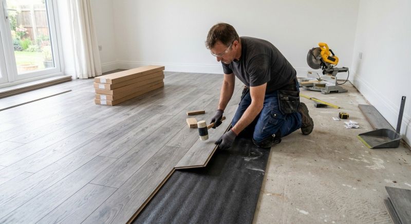 Laminate Floor Remodeling in Terre Haute, IN