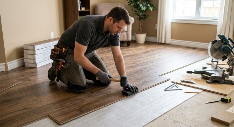 Laminate Floor Remodeling in Terre Haute, IN