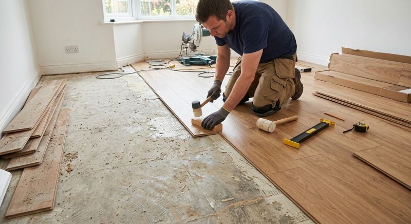 Laminate Floor Replacement in Clay County, IN