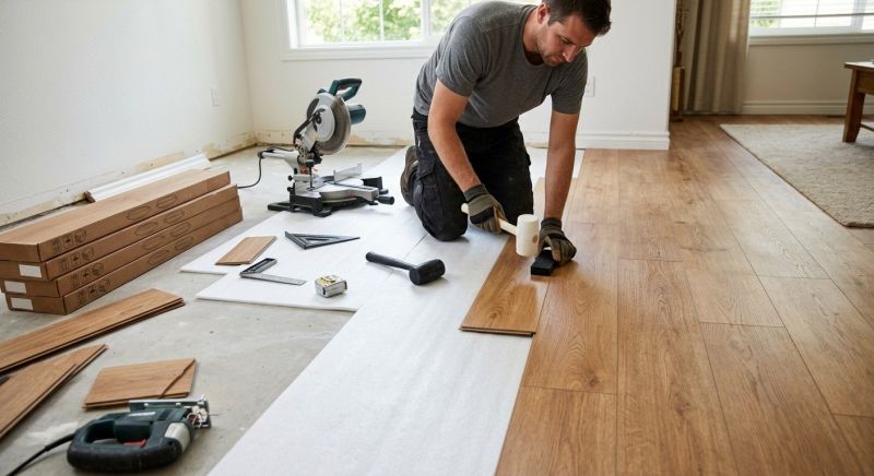 Laminate Floor Replacement in Terre Haute, IN