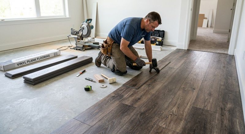 Linoleum Floor Installation in Shelburn, IN