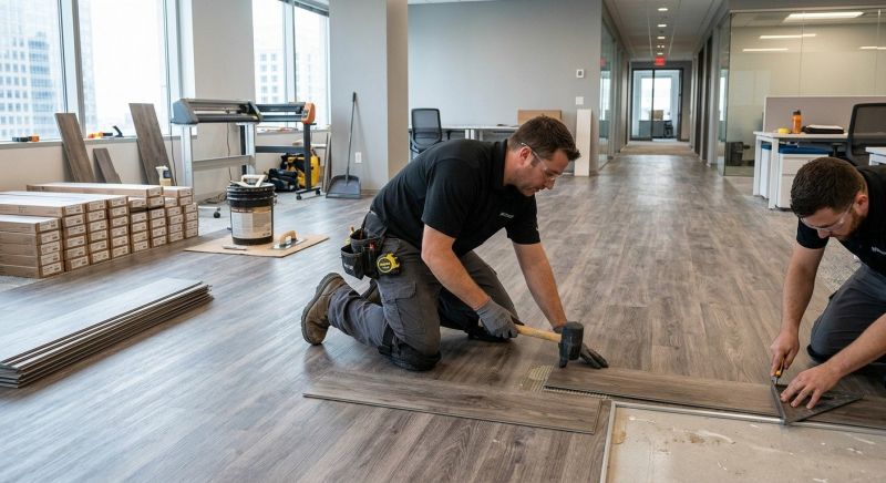 Linoleum Floor Installation in Shelburn, IN