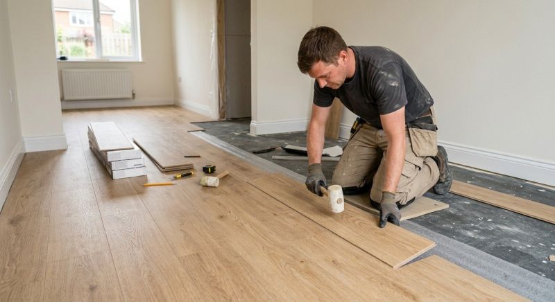 Linoleum Floor Installation in West Terre Haute, IN