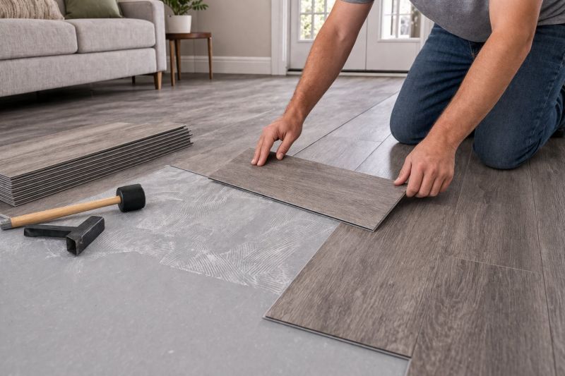 Luxury Vinyl Tile Installation in Clay County, IN