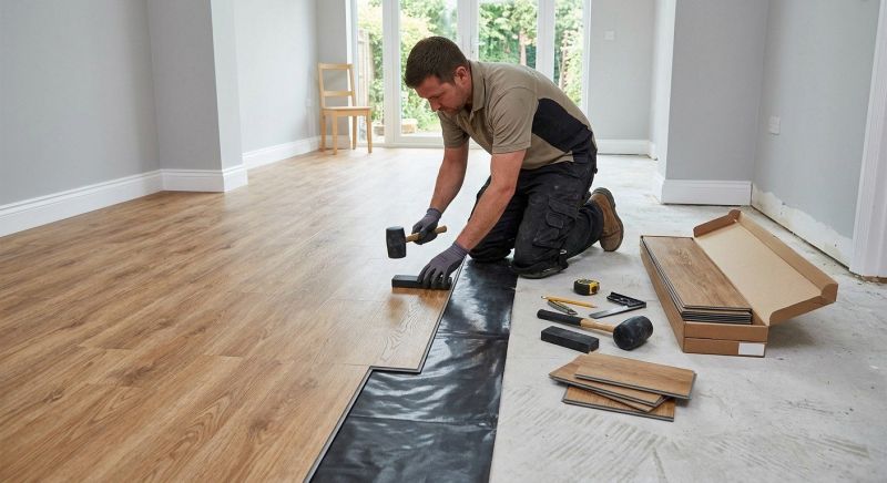 Luxury Vinyl Tile Installation in Clay County, IN