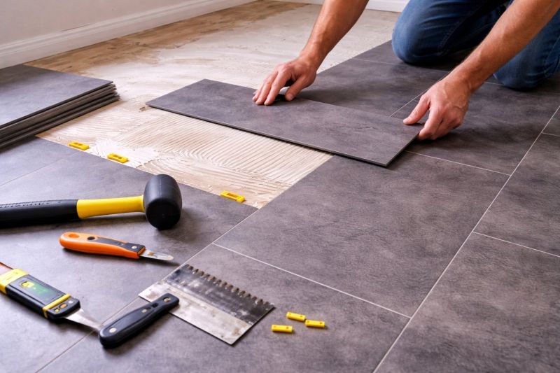 Luxury Vinyl Tile Installation in Paris, IL