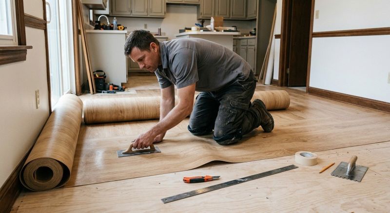 Sheet Flooring Installation in Brazil, IN