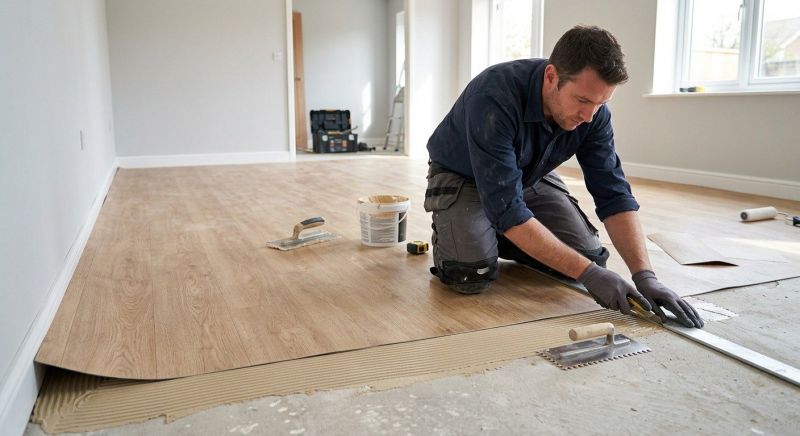 Sheet Flooring Installation in Clay City, IN