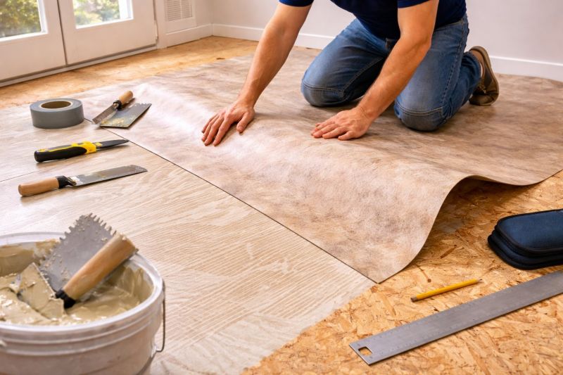 Sheet Flooring Installation in Clay County, IN