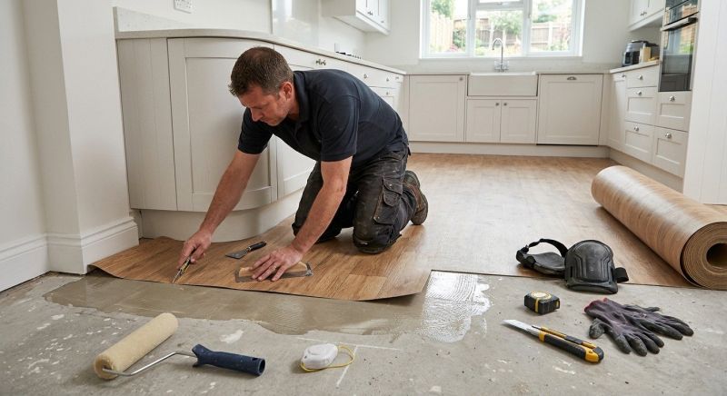 Sheet Linoleum Installation in Clay City, IN