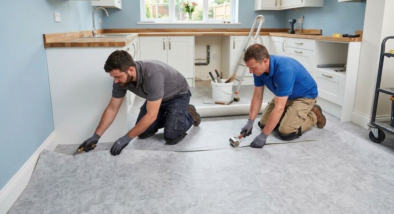 Sheet Linoleum Installation in Terre Haute, IN