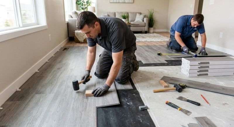 Vinyl Flooring Installation in Terre Haute, IN