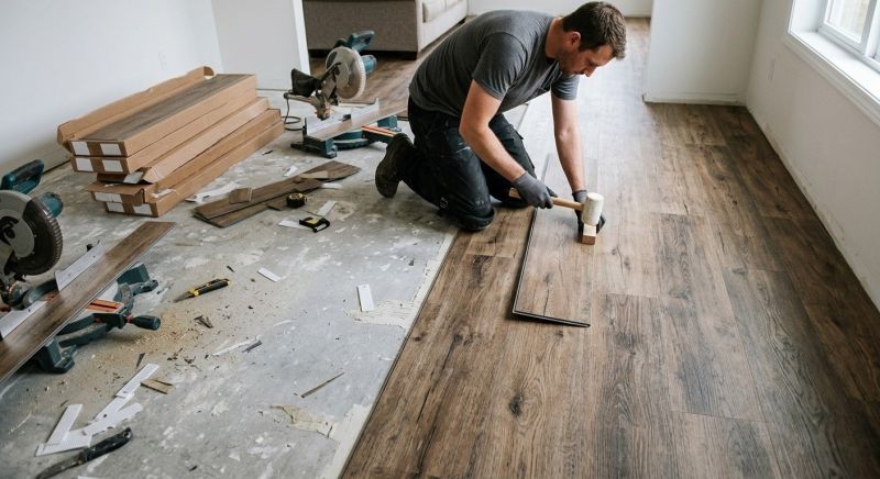 Vinyl Flooring Installation in West Terre Haute, IN