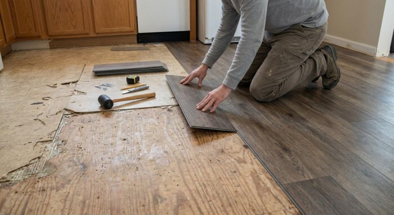 Vinyl Tile Replacement in Terre Haute, IN