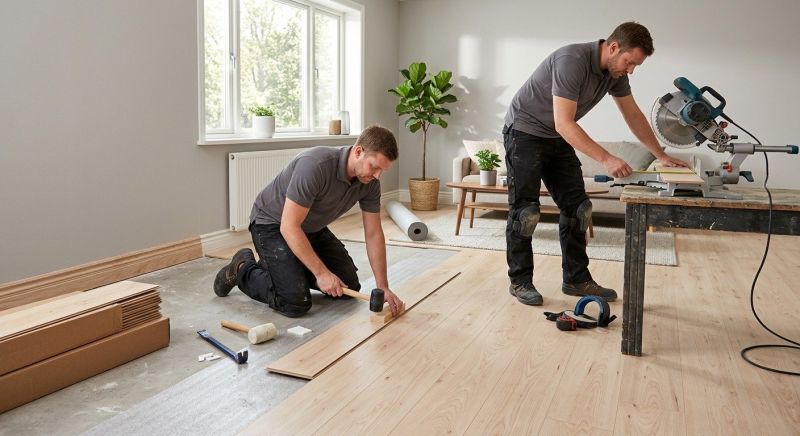 Wood Laminate Installation in Terre Haute, IN